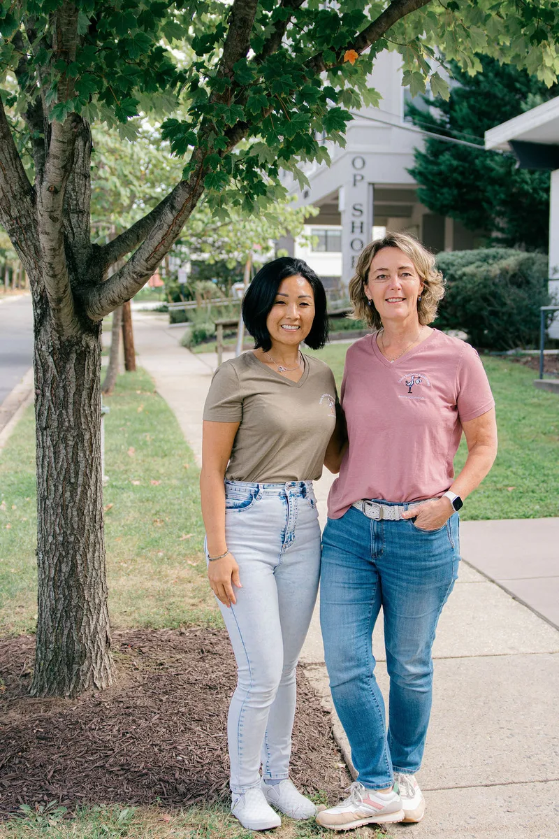 Nathalie Grolleman and Irene Kim