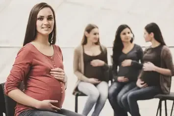 Group pregnant women